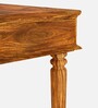 Nairobi Writing Table In Natural Teak Finish