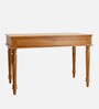 Nairobi Writing Table In Natural Teak Finish