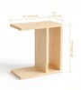 Nami Bed Side Table In Pine Wood Finish