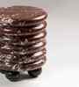 Nami Rosso End Table In Red Finish