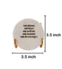 Namokar Mantra Metal Holder with Marble