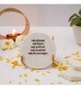 Namokar Mantra Metal Holder with Marble