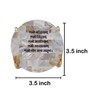 Namokar Mantra Metal Holder with Mother of Pearl