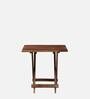 Namur Sheesham Wood Folding Table In Provincial Teak Finish