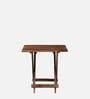 Namur Sheesham Wood Folding Table In Provincial Teak Finish