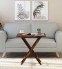 Namur Sheesham Wood Folding Table In Provincial Teak Finish