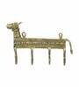 Nandi Design Golden Brass Keys Wall Hook