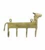 Nandi Design Golden Brass Keys Wall Hook
