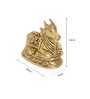 Nandi Gold & Yellow Brass Idol