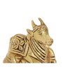 Nandi Gold & Yellow Brass Idol