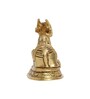 Nandi Gold & Yellow Brass Idol