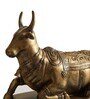 Nandi Gold Resin Figurine