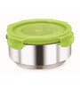 Nano 9 Small Double Wall Insulated Silver Stainless Steel 250 ML Lunch Box