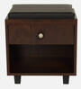 Nano Shoe Cabinet In Classic Walnut Finish With Seating