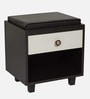 Nano Shoe Cabinet In Wenge & White Finish With Seating