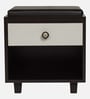 Nano Shoe Cabinet In Wenge & White Finish With Seating