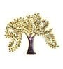 Nano Tree Gold Metal Wall Art