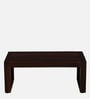 Nantes Sheesham Wood Coffee Table In Scratch Resistant Walnut Finish