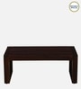 Nantes Sheesham Wood Coffee Table In Scratch Resistant Walnut Finish
