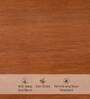 Naomi Solid Wood End Table In Brown Finish