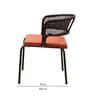 Naomi Wicker 4 Seater Dining Set In Light Brown Finish