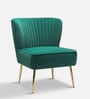 Napa Slipper Chair In Green Colour