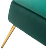 Napa Slipper Chair In Green Colour