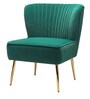 Napa Slipper Chair In Green Colour
