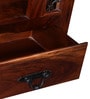 Bentinck Book Shelf in Honey Oak Finish