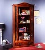 Bentinck Book Shelf in Honey Oak Finish