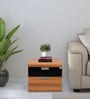 Naples Bed Side Table In Brown Colour