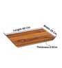 Naples Honey Brown Acacia Wood  Cheese Board