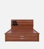 Naples King Size Bed In Brown color With Hydraulic Storage