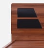 Naples King Size Bed In Brown color With Hydraulic Storage