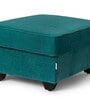 Napper Fabric Ottoman in Malibu Green Colour