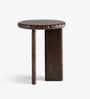 Naqsh End Table In Ribbed Finish