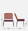 Nardini Rope and Metal Outdoor Chair ( Set of 2 )