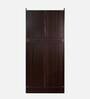 Nariko 2 Door Wardrobe with Drawers in Wenge Finish