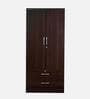 Nariko 2 Door Wardrobe with Drawers in Wenge Finish