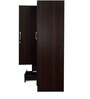 Nariko 4 Door Wardrobe in Wenge Finish with Lock