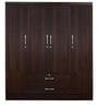 Nariko 4 Door Wardrobe in Wenge Finish