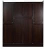 Nariko 4 Door Wardrobe in Wenge Finish
