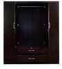 Nariko 4 Door Wardrobe in Wenge Finish with Lock