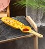 Narradora Adore Ceramic Snack Dish Yellow