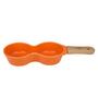 Narradora Pleasant Ceramic Snack Dish Orange