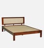 Narvik Sheesham Wood King Size Bed In Honey Oak  Finish