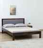 Narvik Sheesham Wood King Size Bed In Provincial Teak Finish