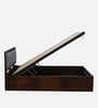 Narvik Sheesham Wood King Size Bed In Provincial Teak Finish With Hydraulic Storage