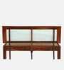 Narvik Sheesham Wood Queen Size Bed In Honey Oak  Finish
