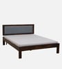 Narvik Sheesham Wood Queen Size Bed In Provincial Teak Finish